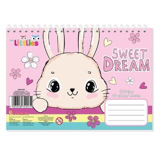 THE LITTLIES ΜΠΛΟΚ ΖΩΓΡΑΦΙΚΗΣ 17x24cm 40φ ΜΕ 2φ ΧΡΩΜΑΤΙΣΜΟΥ SWEET DREAM 647083