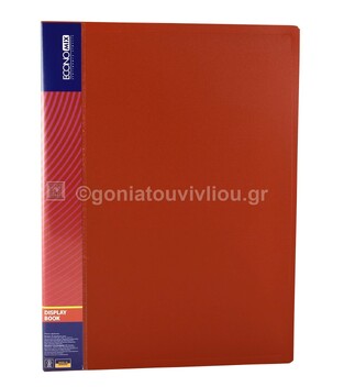ECONOMIX  ΣΟΥΠΛ A4 (21x29,7cm) 30φ ΚΟΚΚΙΝΟ