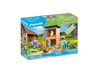 PLAYMOBIL COUNTRY GIFT ΣΕΤ ΤΑΙΖΟΝΤΑΣ ΤΑ ΚΟΥΝΕΛΑΚΙΑ 70675