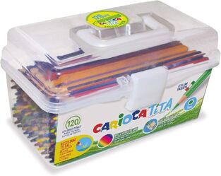 CARIOCA ΞΥΛΟΜΠΟΓΙΕΣ TITA 120τεμ ΣΕ ΠΛΑΣΤΙΚΟ ΚΟΥΤΑΚΙ 42800