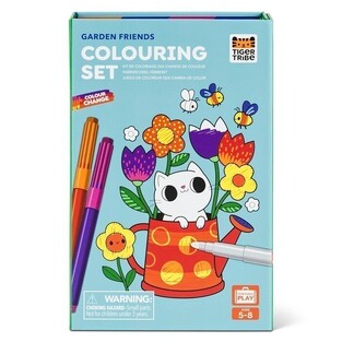 TIGER TRIBE COLOURING SET ΣΕΤ ΔΡΑΣΤΗΡΙΟΤΗΤΩΝ GARDEN FRIENDS 20202