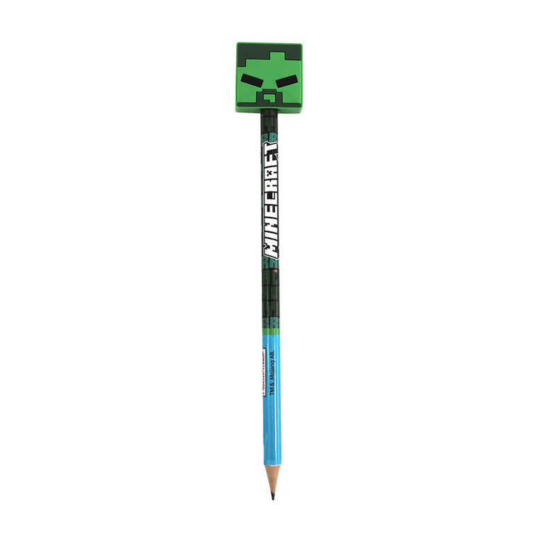 GIM ΜΟΛΥΒΙ ΜΕ ΦΙΓΟΥΡΑ MINECRAFT ΠΡΑΣΙΝΟ 316 04613