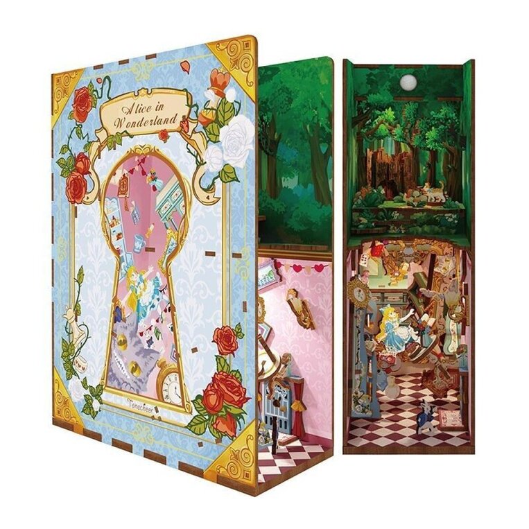 TONECHEER 3D PUZZLE ALICE IN WONDERLAND (ΣΕΙΡΑ BOOK NOOK KIT)