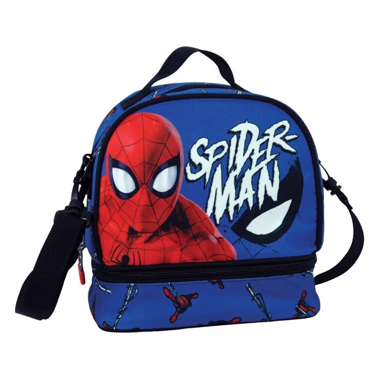 GIM ΤΣΑΝΤΑΚΙ ΦΑΓΗΤΟΥ ΟΒΑΛ SPIDERMAN EVERGREEN 337 11220