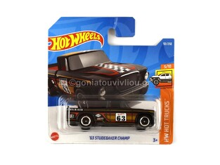 MATTEL ΑΥΤΟΚΙΝΗΤΑΚΙ HOT WHEELS 1 ΤΕΜΑΧΙΟ 63 STUDEBAKER CHAMP