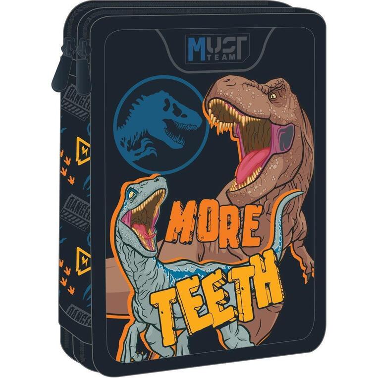 MUST TEAM ΚΑΣΕΤΙΝΑ ΤΕΤΡΑΓΩΝΗ ΔΙΠΛΗ ΓΕΜΑΤΗ JURASSIC WORLD MORE TEETH 572012