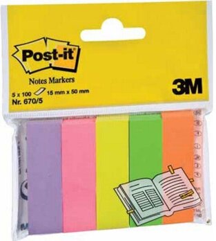 3M POST IT ΑΥΤΟΚΟΛΛΗΤΟΙ ΣΕΛΙΔΟΔΕΙΚΤΕΣ ΧΑΡΤΙΝΟΙ 670 5 ΧΡΩΜΑΤΑ ΦΩΣΦΟΡΙΖΕ 100φ ΣΤΟ ΧΡΩΜΑ