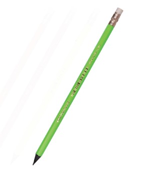 BIC ΜΟΛΥΒΙ ΜΕ ΓΟΜΑ EVOLUTION FLUO HB
