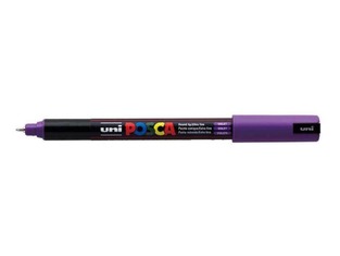 POSCA ΜΑΡΚΑΔΟΡΟΣ ΛΕΠΤΟΣ PC1MR 0.7mm ΒΙΟΛΕΤΙ (VIOLET)