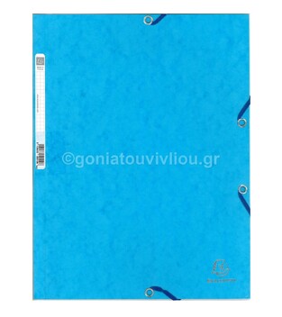 EXACOMPTA ΦΑΚΕΛΟΣ ΜΕ ΛΑΣΤΙΧΟ ΠΡΕΣΠΑΝ ΜΕ ΕΤΙΚΕΤΑ 55510E ΓΑΛΑΖΙΟ A4