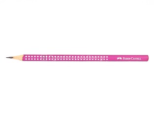 FABER CASTELL ΜΟΛΥΒΙ SPARKLE GRIP ΦΟΥΞΙΑ 118302