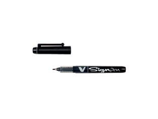 PILOT ΜΑΡΚΑΔΟΡΑΚΙ V SIGNPEN 0.6mm ΜΑΥΡΟ