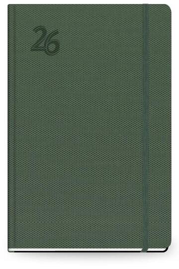 2026 ΗΜΕΡΟΛΟΓΙΟ ΗΜΕΡΗΣΙΟ ΛΕΥΚΟ 11x17cm FEELINGS 4140 ΠΡΑΣΙΝΟ ΜΕ ΕΥΡΕΤΗΡΙΟ ΚΑΙ ΛΑΣΤΙΧΟ ΗΒ 892052 (THE WRITING FIELDS) (2004144)