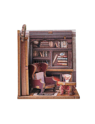 CARTARTEM 3D ΜΑΓΝΗΤΑΚΙ ΨΥΓΕΙΟΥ 6.2x5,5cm LIBRARY WITH ARMCHAIR