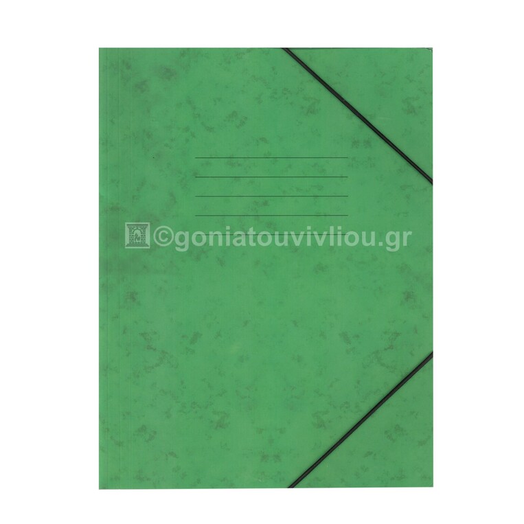 UNIPAP ΝΤΟΣΙΕ ΠΡΕΣΠΑΝ ΜΕ ΛΑΣΤΙΧΟ 25x35cm ΠΡΑΣΙΝΟ 54901