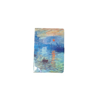 SPADI ΣΗΜΕΙΩΜΑΤΑΡΙΟ ΒΙΒΛΙΟΔΕΤΗΜΕΝΟ 13x19cm ΜΕ ΓΡΑΜΜΕΣ 112φ MONET IMPRESSION SOLEIL LEVANT  024194