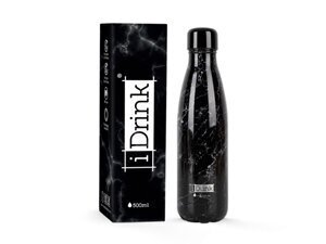 I TOTAL I DRINK ΠΑΓΟΥΡΙ ΜΠΟΥΚΑΛΙ ΘΕΡΜΟΣ 500ml ID0426 ΟΨΗ ΜΑΡΜΑΡΟΥ ΣΕ ΜΑΥΡΟ ΧΡΩΜΑ