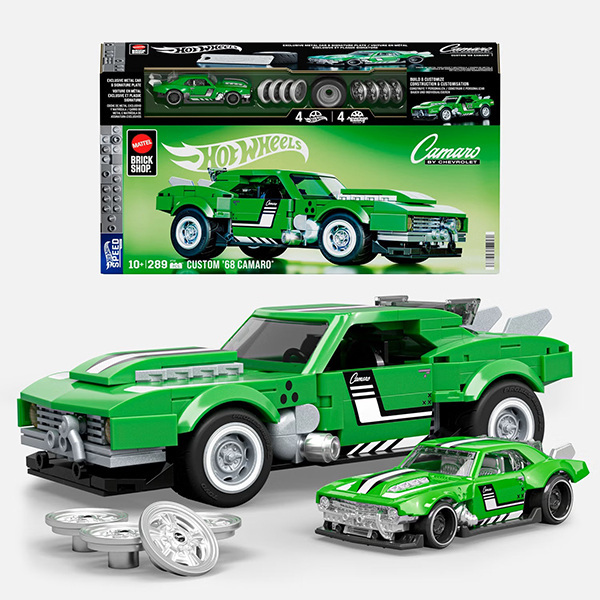MATTEL HOT WHEELS SPEED SERIES CUSTOM 68 CAMARO BY CHEVROLET JFT16
