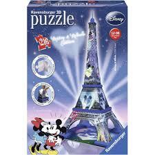 RAVENSBURGER 3D (ΤΡΙΣΔΙΑΣΤΑΤΟ) ΠΑΖΛ 216 ΤΕΜΑΧΙΩΝ MICKEY AND MINNIE EIFFEL TOWER ΜΙΚΥ ΚΑΙ ΜΙΝΙ Ο ΠΥΡΓΟΣ ΤΟΥ ΑΙΦΕΛ 125708