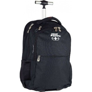 BACK ME UP NO FEAR ΣΧΟΛΙΚΗ ΤΣΑΝΤΑ ΣΑΚΙΔΙΟ TROLLEY ΤΡΟΛΕΙ ΜΑΥΡΗ 34714074