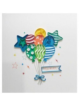 TENDANCES PETITS PETALES ΕΥΧΕΤΗΡΙΑ ΚΑΡΤΑ 15x15cm PP13D ΧΡΟΝΙΑ ΠΟΛΛΑ ΜΠΑΛΟΝΙΑ