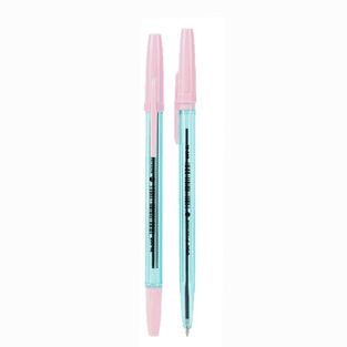 DELI MACARON ΣΤΥΛΟ 0.7mm ΡΟΖ (ΜΠΛΕ ΓΡΑΦΗ) Q6CBL