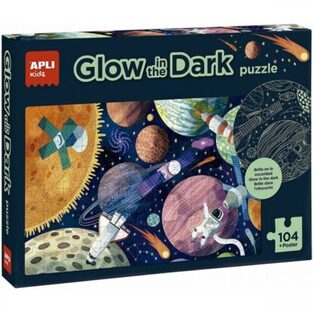APLI KIDS GLOW IN THE DARK ΠΑΖΛ 104 ΤΕΜΑΧΙΩΝ ΠΛΑΝΗΤΕΣ ΔΙΑΣΤΗΜΑ 18812