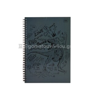 INTERDRUK ΤΕΤΡΑΔΙΟ ΣΠΙΡΑΛ 17x25cm 2 ΘΕΜΑΤΩΝ 60φ BOYS ΔΕΙΝΟΣΑΥΡΟΙ DINOSAUR IN CITY