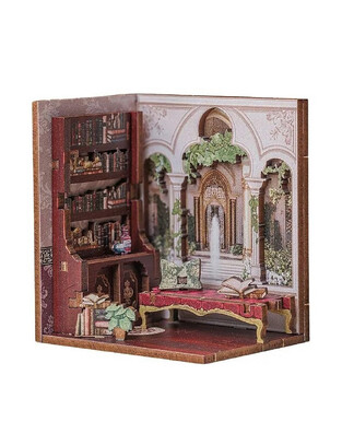 CARTARTEM 3D ΜΑΓΝΗΤΑΚΙ ΨΥΓΕΙΟΥ 6.3x4.8cm LIBRARY
