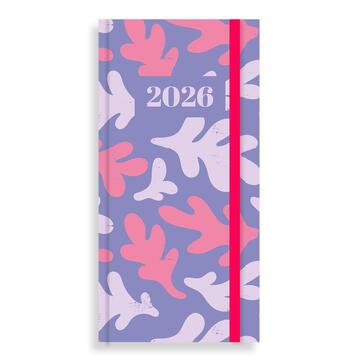 2026 ΗΜΕΡΟΛΟΓΙΟ ΕΒΔΟΜΑΔΙΑΙΟ ΑΤΖΕΝΤΑ 8x16cm RIVER ΜΕ ΛΑΣΤΙΧΟ ΜΩΒ 587117 (TESORO)