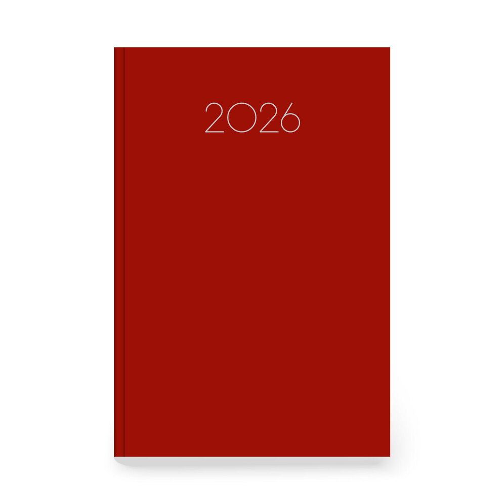 2026 ΗΜΕΡΟΛΟΓΙΟ ΗΜΕΡΗΣΙΟ SIMPLE 12x17cm ΜΠΟΡΝΤΩ 355741 (ΤΡΙΠΕΡΙΝΑ)