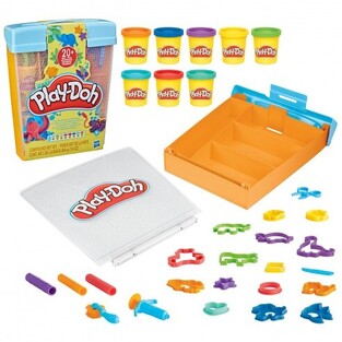 HASBRO PLAY DOH ΣΕΤ ΑΠΟΘΗΚΕΥΣΗΣ ΠΛΑΣΤΟΖΥΜΑΡΑΚΙΑ IMAGINE ANIMALS STORAGE SET F7381