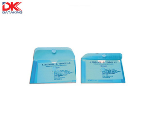 DATAKING ΦΑΚΕΛΟΣ ΜΕ ΚΛΕΙΣΙΜΟ ΣΚΡΙΤΣ ΣΚΡΑΤΣ 6x10cm ΠΛΑΣΤΙΚΟΣ ΔΙΑΦΑΝΗΣ ΛΕΥΚΟ Ε1006