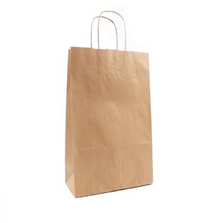 FLORIOCARTA ΤΣΑΝΤΑ ΣΑΚΟΥΛΑ ΔΩΡΟΥ ΧΑΡΤΙΝΗ 23x10x32cm ΚΡΑΦΤ 125ΤΔ70111
