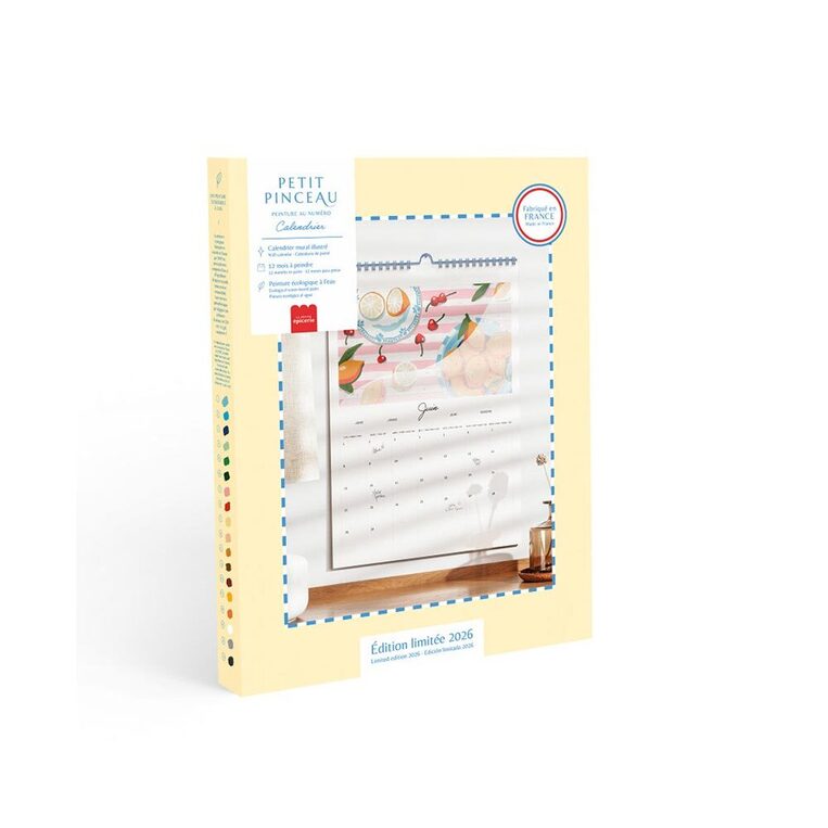 LA PETITE EPICERIE ΣΕΤ ΖΩΓΡΑΦΙΚΗΣ PAINTING BY NUMBERS PETIT PINCEAU CALENDRIER 2026 350900