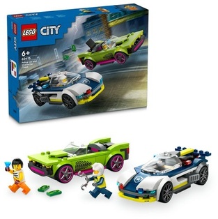 LEGO CITY POLICE CAR AND MUSCLE CAR CHASE 60415 (ΔΕΣΥΛΛΑΣ)
