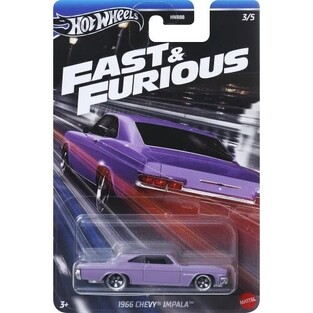 MATTEL HOT WHEELS FAST AND FURIOUS ΑΥΤΟΚΙΝΗΤΑΚΙ 1966 CHEVY IMPALA HNR88 / HRW53