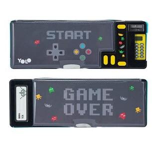 YOLO RETRO ΚΑΣΕΤΙΝΑ ΟΡΘΟΓΩΝΙΑ ΜΑΓΝΗΤΙΚΗ 2 ΘΕΣΕΩΝ ΜΕ ΞΥΣΤΡΑ ΚΑΙ ΚΟΜΠΙΟΥΤΕΡΑΚΙ BLACK GAMING 10135
