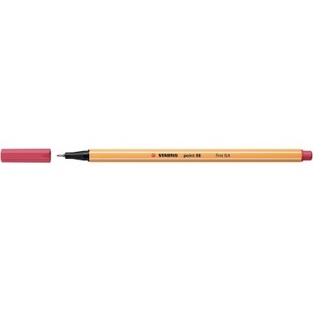 STABILO POINT ΜΑΡΚΑΔΟΡΑΚΙ 88 49 STRAWBERRY RED NEW ΚΟΚΚΙΝΟ 0.4mm