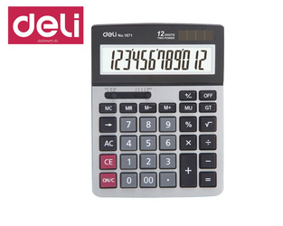DELI ΑΡΙΘΜΟΜΗΧΑΝΗ 12ΨΗΦΙΑ 2Χ14Χ18 1671