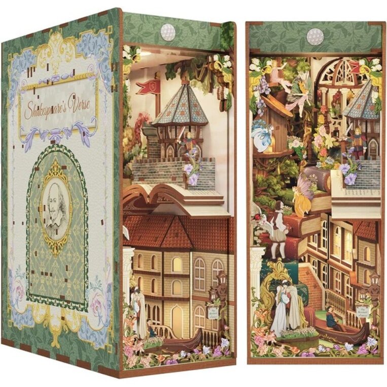 TONECHEER 3D PUZZLE SHAKESPEARES VERSE (ΣΕΙΡΑ BOOK NOOK KIT)