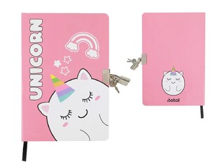 I TOTAL ΗΜΕΡΟΛΟΓΙΟ ΜΕ ΚΛΕΙΔΙ A5 (14,8x21cm) UNICORN XL1848