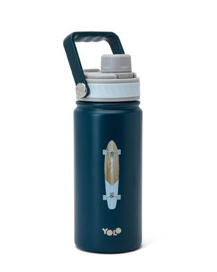YOLO ΠΑΓΟΥΡΙ ΘΕΡΜΟΣ ΑΝΟΞΕΙΔΩΤΟ ΜΕ ΛΑΒΗ 500ml SKATEBOARD 90534