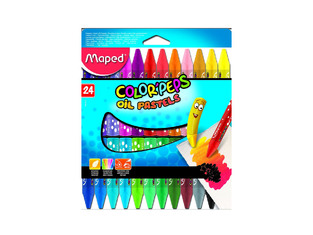 MAPED ΛΑΔΟΠΑΣΤΕΛ 24 ΧΡΩΜΑΤΑ 864012