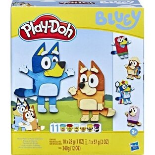 HASBRO PLAY DOH ΣΕΤ ΠΛΑΣΤΟΖΥΜΑΡΑΚΙΑ BLUEY MAKE AND MASH COSTUMES F4374