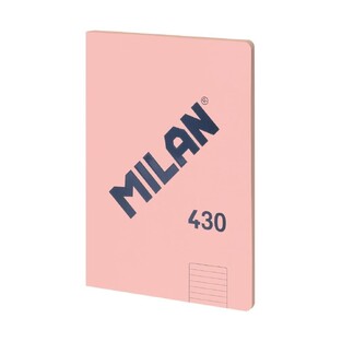 MILAN ΤΕΤΡΑΔΙΟ ΒΙΒΛΙΟΔΕΤΗΜΕΝΟ FLEX A4 (21x29,7cm) 48φ ΠΕΡΦΟΡΕ ΡΟΖ 57242G48BP