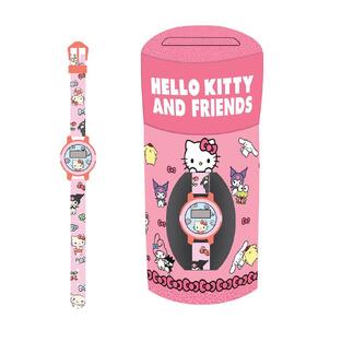 ΡΟΛΟΙ ΧΕΙΡΟΣ ΨΗΦΙΑΚΟ ΣΕ ΜΕΤΑΛΛΙΚΟ ΚΟΥΤΙ HELLO KITTY AND FRIENDS 490521