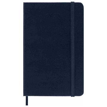 2025 ΗΜΕΡΟΛΟΓΙΟ MOLESKINE POCKET (9x14cm) HARD COVER SAPRHIRE BLUE DAILY DIARY PLANNER (ΗΜΕΡΗΣΙΟ ΗΜΕΡΟΛΟΓΙΟ ΕΤΟΥΣ)