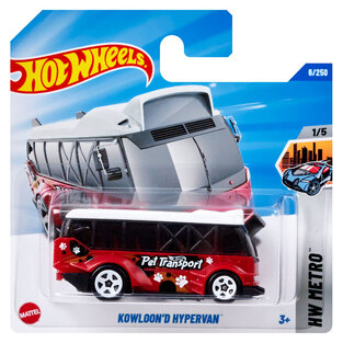 MATTEL ΑΥΤΟΚΙΝΗΤΑΚΙ HOT WHEELS KOWLOOND HYPERVAN METRO 6/250