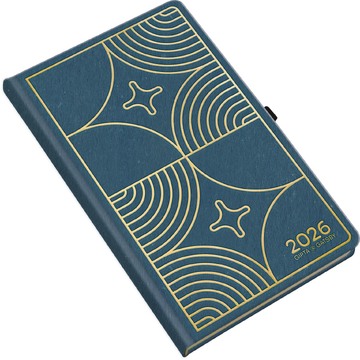 2026 ΗΜΕΡΟΛΟΓΙΟ ΗΜΕΡΗΣΙΟ 17x24cm GATSBY ΜΠΛΕ ΜΕ ΣΤΥΛΟΘΗΚΗ 626441788 (UNIPAP)